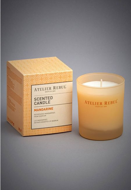 ATELIER REBUL MANDARINE SCENTED CANDLE 140GM