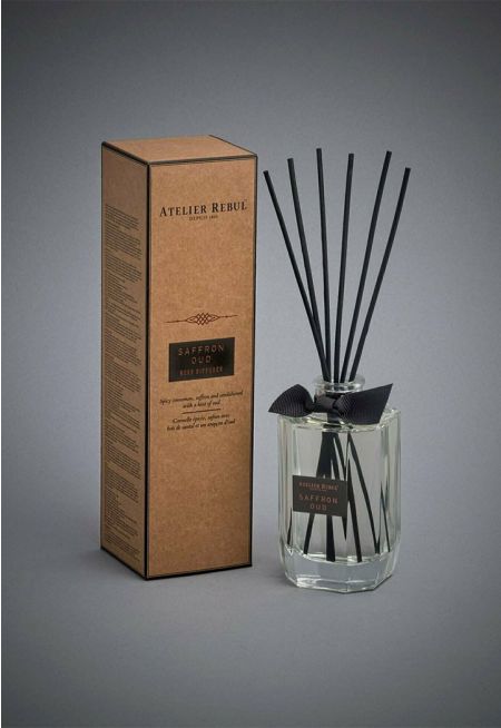 ATELIER REBUL SAFFRON OUD REED DIFFUSER 200ML