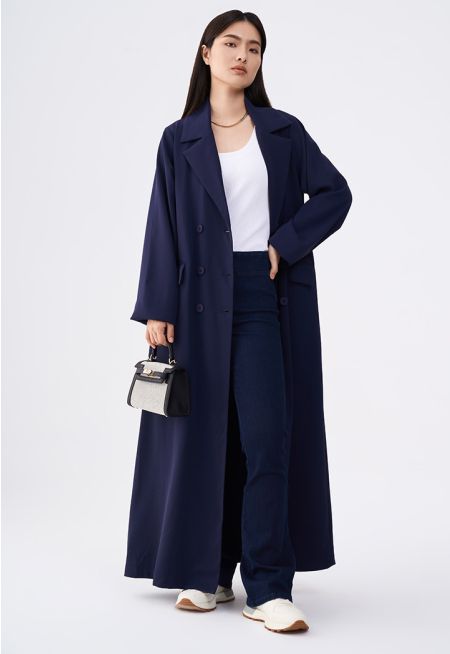 Double Breasted Blazer Abaya