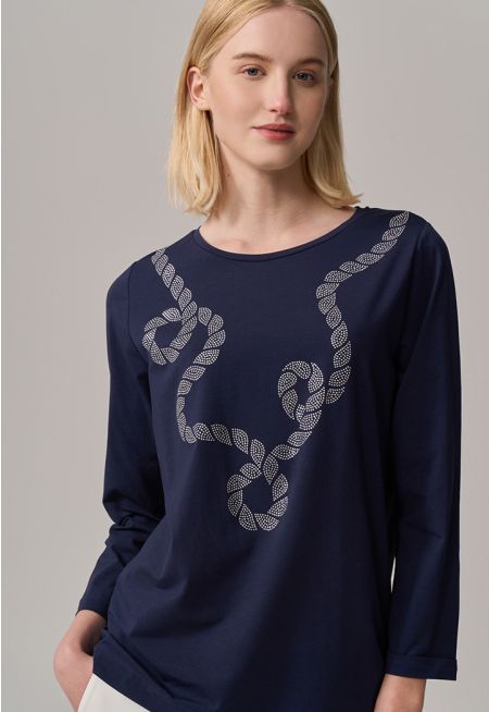 Solid Long Sleeve Top