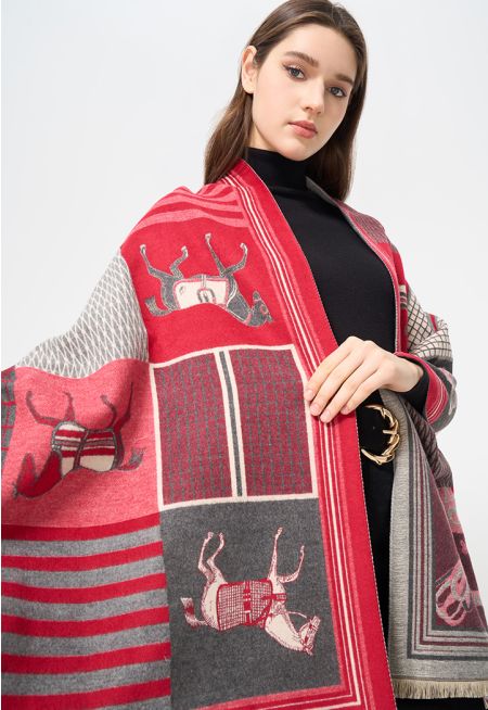 Knitted Pashmina Scarf