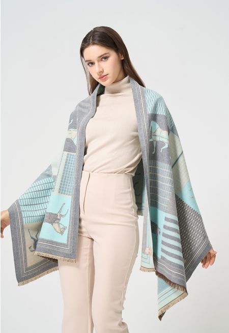 Knitted Pashmina Scarf