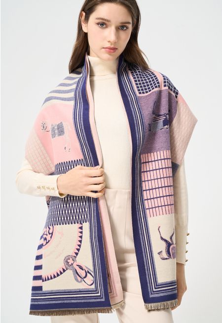 Knitted Pashmina Scarf