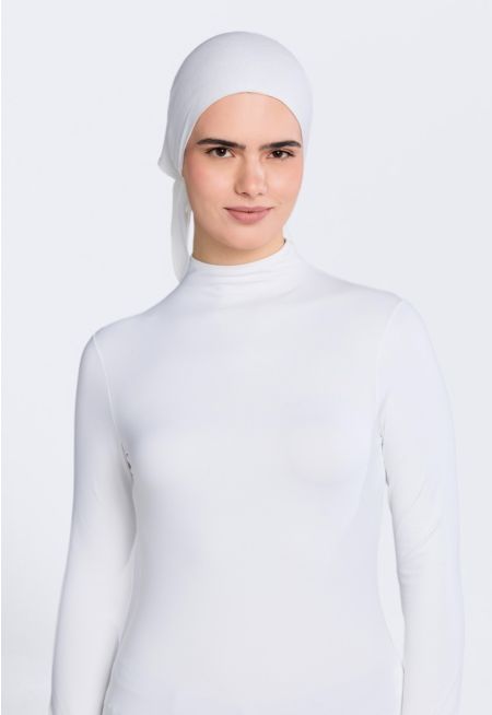 قبعة حجاب داخلية سادة مطاطية (قمطة)