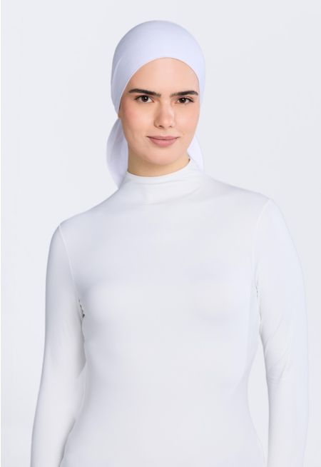 قبعة حجاب داخلية سادة مطاطية (قمطة)