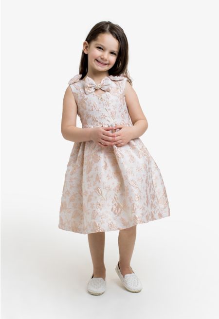 Gathered Waist Sleeveless Dress