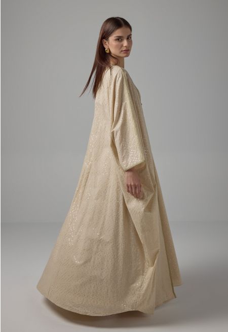 Oversized Sequin Maxi Abaya