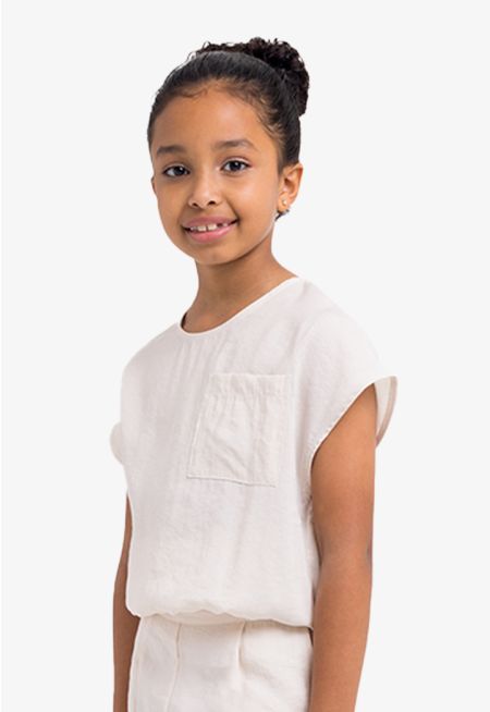 Continuous Sleeve Blouse 