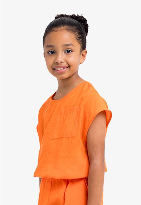Continuous Sleeve Blouse 
