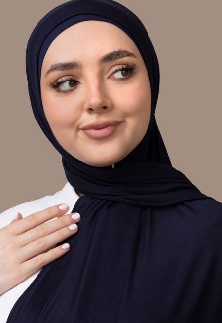 حجاب ميني قطني شفاف