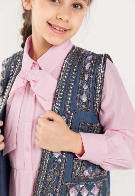 Beaded Embellished Gilet