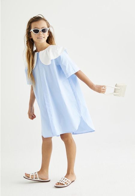 Peter Pan Collar Summer Dress