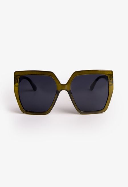 Oversized Butterfly Framed Sunglasses