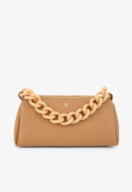 Acrylic Chain Handle Handbag