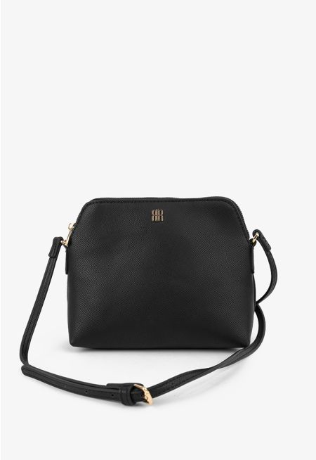 Classic Solid Crossbody Bag