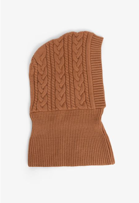Plain Knitted Balaclava