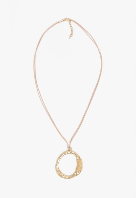 Solid Textured Necklace