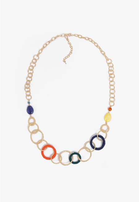 Colorful Chains Necklace