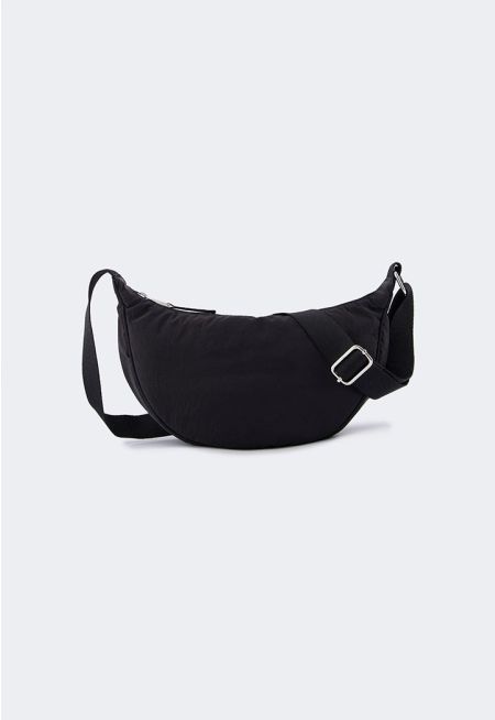 Solid Durable Crossbody Bag