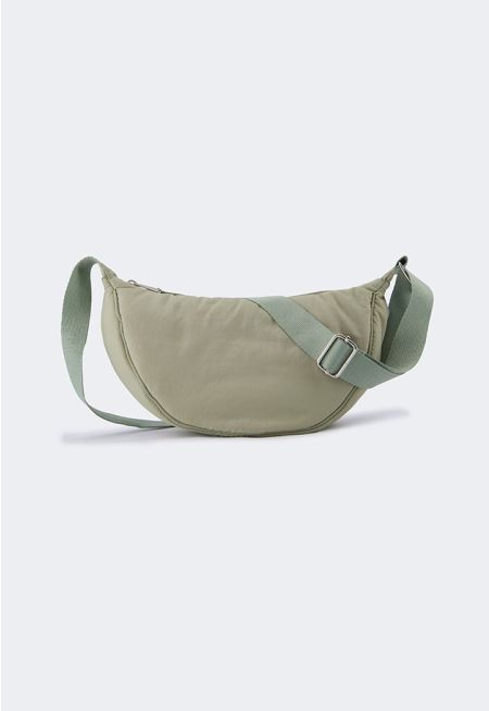 Solid Durable Crossbody Bag