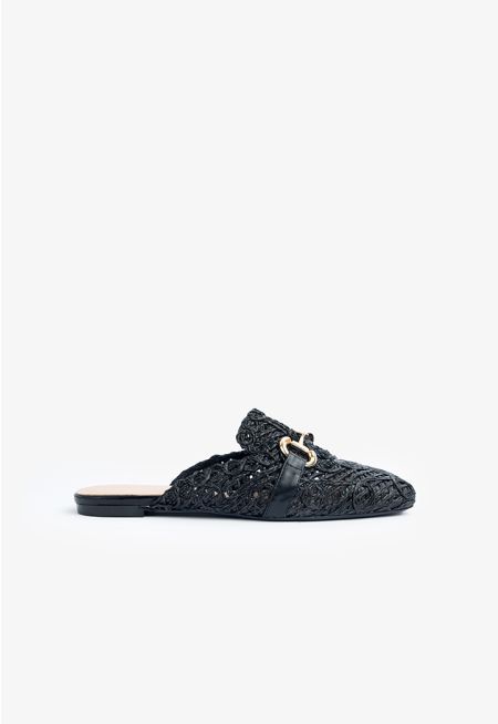 Faux Straw Horse bit Emblem Mules