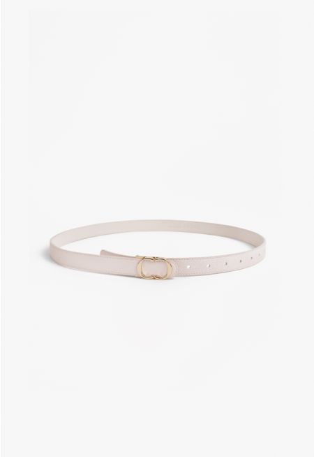 Monogram Buckle Belt