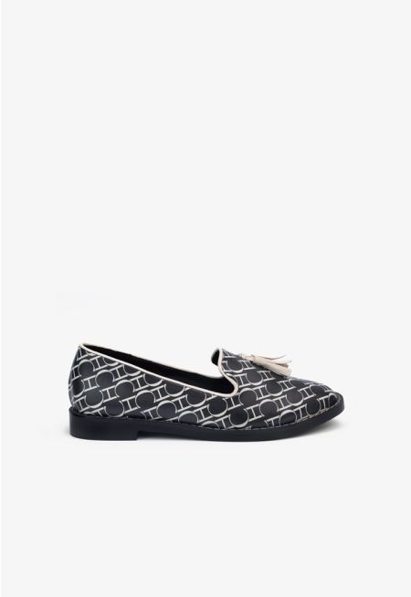 Printed Monogram Tussle Loafers