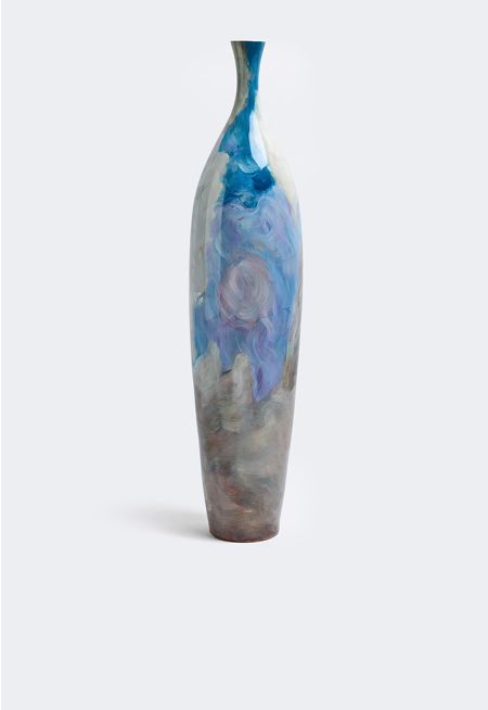 Hand-Painted Porcelain Vase