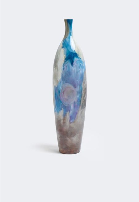 Hand-Painted Porcelain Vase