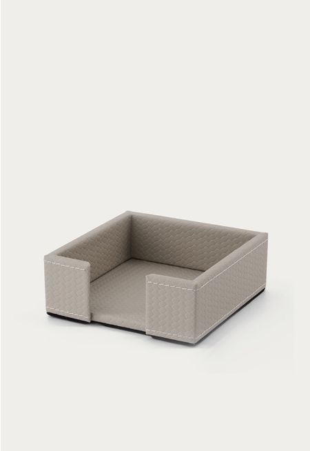 Leather Square Paper Box