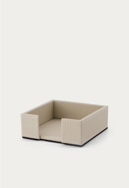 Leather Square Paper Box