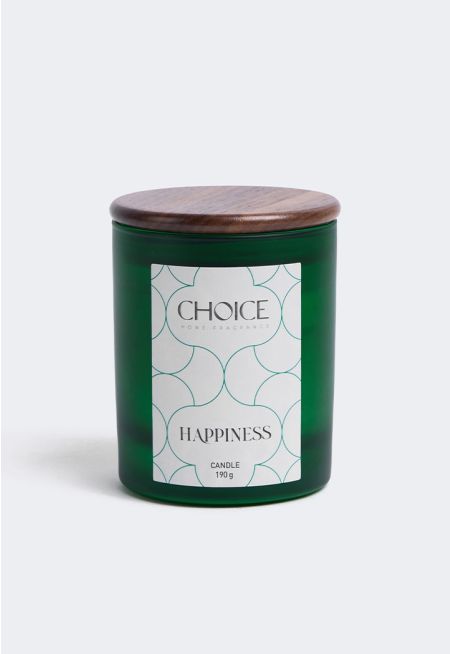 Happiness Candle 190gr Choice Home Fragrance
