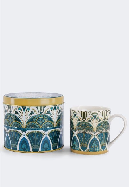 Tin Box With Mug