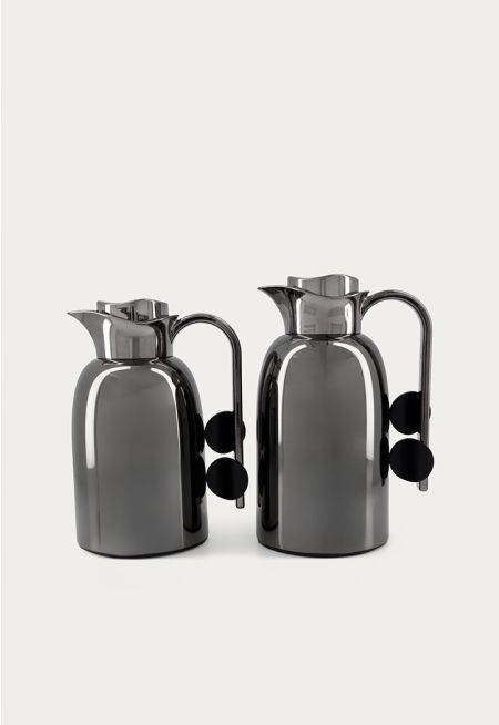 Metal Flask Set Of 2 Pieces