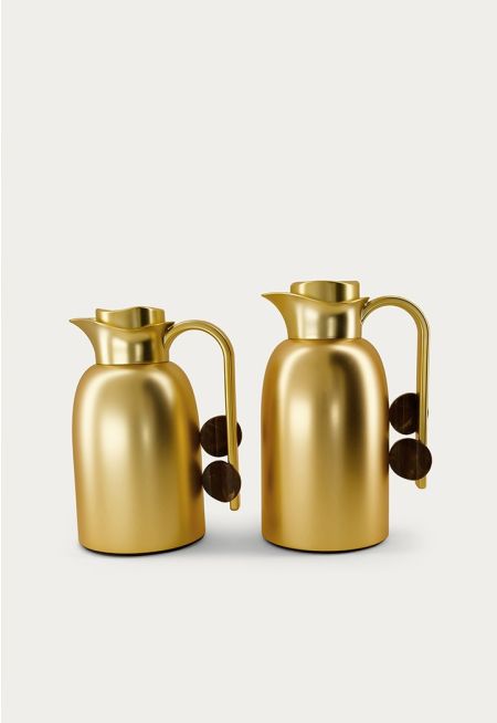 Metal Flask Set Of 2 Pieces