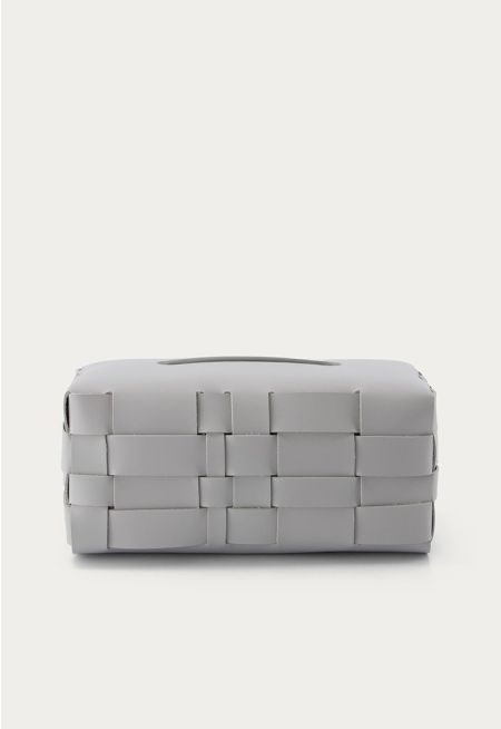 Waffle Woven Tissue Box