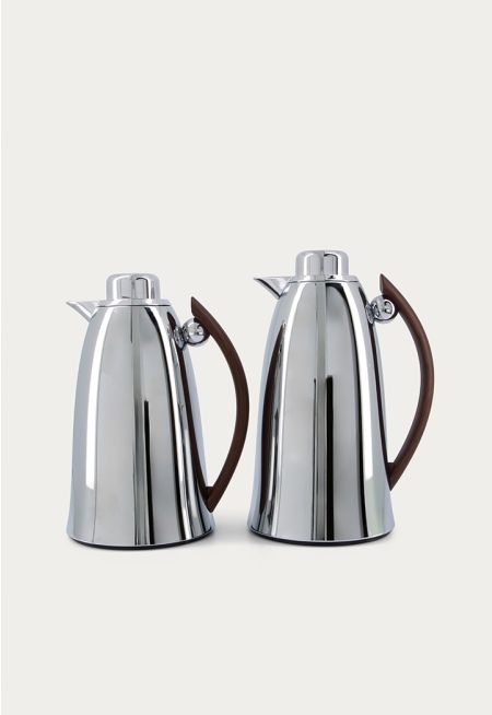 Metal Flask Set Of 2 Pieces