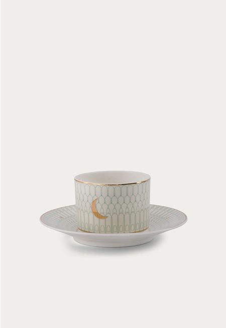 Tea Cup & Saucer Set Of 6 Pcs