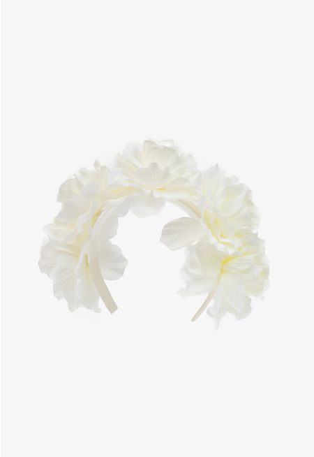 Summer Flower Petals Embellished Headband