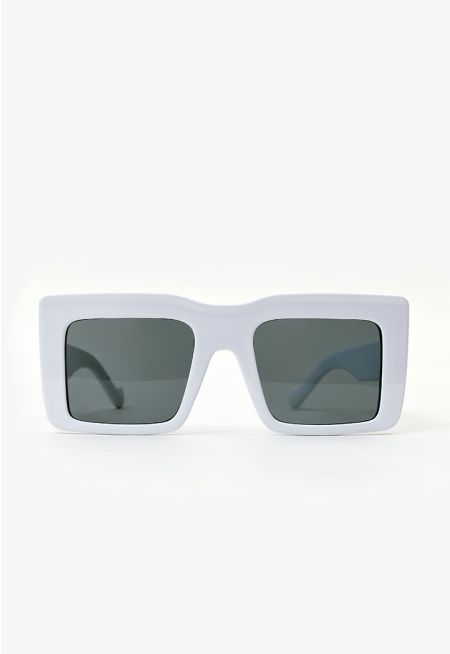 Modern Oversized Square Sunglasses