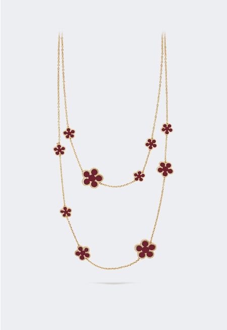 Floral Opera Necklace