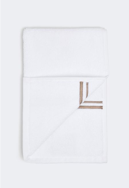 Face Towel with Piping