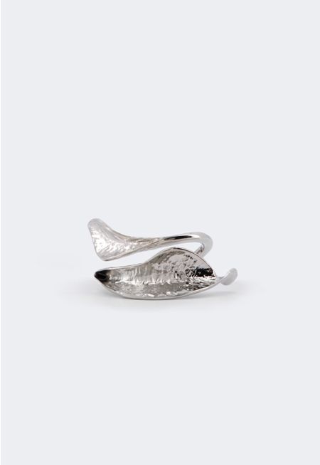 Metallic Leaves Bangle