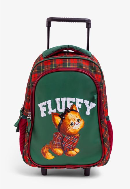 Embellished Two Toned Backpack