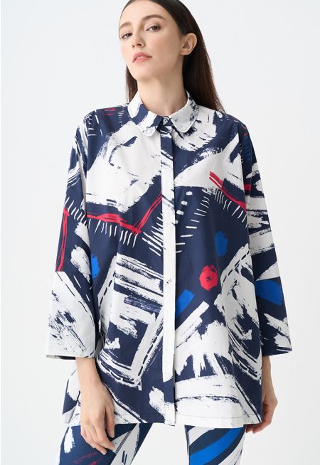 Printed Long Sleeves Shirt