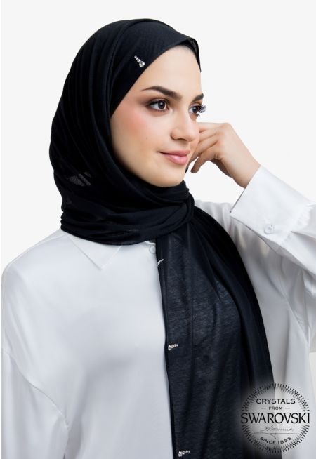 Iconic Crystal Embellished Hijab