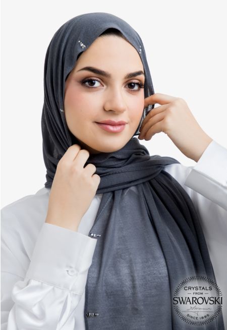 Iconic Crystal Embellished Hijab