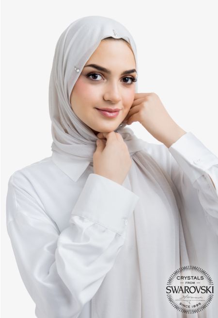 Iconic Crystal Embellished Hijab