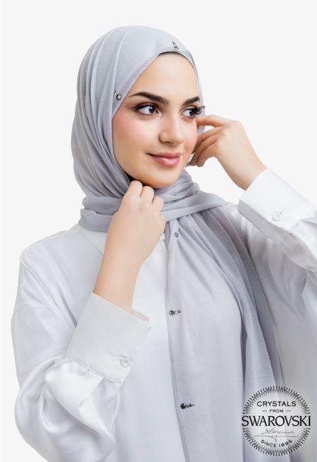 Iconic Crystal Embellished Hijab