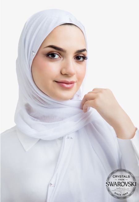Iconic Crystal Embellished Hijab
